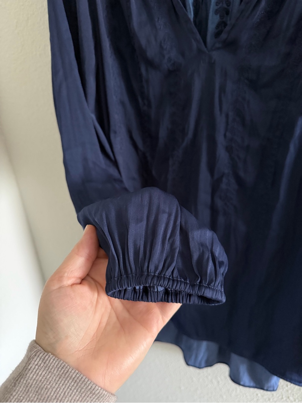 Navy Blue Lilly Pulitzer Tunic Top - Picture 6 of 9